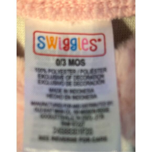 Swiggles Pink/white Button Up Two Piece Outfit - Picture 7 of 7